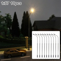 Set Model Street Lights Scenery Model Layout Railway Warm White Street