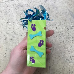Scooby-Doo Balloon Weight Centerpiece Green w/ Blue Tinsel Birthday Party Gift