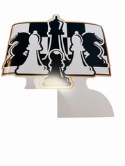 Chess Theme Birthday Party Decor Bundle | Banner, Centerpieces & Favor Bags