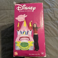 Disney Princess Inflatable Happy Birthday Castle 4ft Tall Princess Party Decor