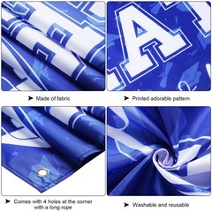 37Pcs Graduation Banner Balloon Decorations Class of 2026, Congrats Grad Bann…