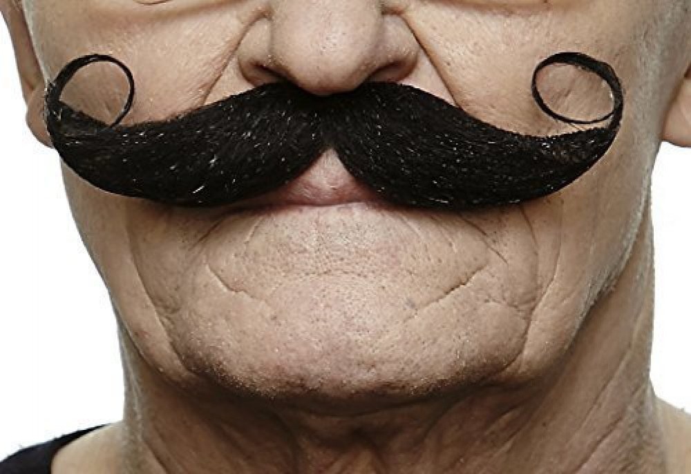 Self Adhesive Fake Mustache, Novelty, Maestro False Facial Hair, Costume Acce…