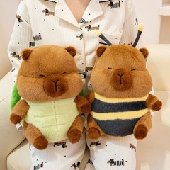 Capybara Plush Toy Bee Turtle Costume Cute Party Decor Stuffed Gift Ornament