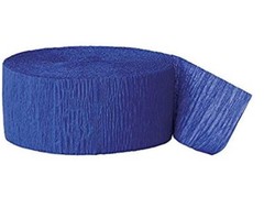 Orange/Green/Red/Blue 4 Rolls Bundle Party Streamer 1.75in x150 ft