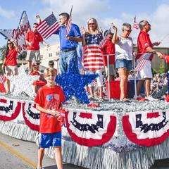 1.5 x 3 FT Double-Sided American Flag Banner for Spectacular 4th of July Decor