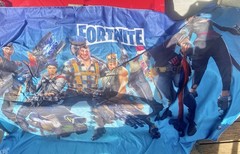 Large Fortnite Polyester Hanging Banner 76”x56”