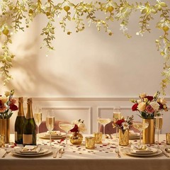 Gold Leaves Vine Garland Artificial Flowers Garland Leaf String Banner Greek
