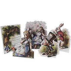 Alice in Wonderland Stand-Up Card Props, 42 Pack Party Supplies & Table Decor