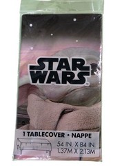 Unique Star Wars Mandalorian Grogu Tablecover & Balloons Party Lot
