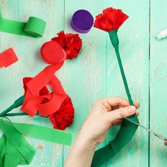 72 Rolls Crepe Paper Streamers – 8 Color Rainbow Party Decorations for Birthdays
