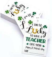 St Patricks Day Party Supply Lot 30pc Decor Set 50 Teacher Gift Tags Guinness