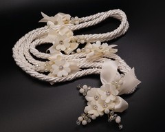 Ivory Wedding Lasso Rope Traditional Lazo Cord Ivory