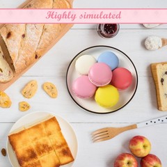 10 PCS Fake Macarons Cake Mixed Colors Artificial Simulation Dessert Model