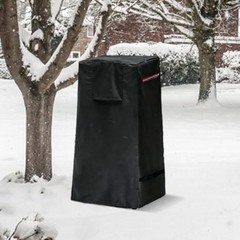 Waterproof Cover for Garden Fountain with Zipper Closure and Drawstring Secure