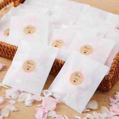Biodegradable Confetti, Dried Hydrangea Flower Petals with Throw Me Stickers …