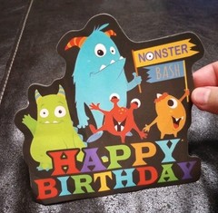 31 pc MONSTER BASH Birthday Party Supplies. Please read description below