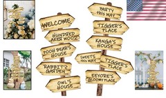 Baby Shower Decorations Arrow Signs Party Decor Double Sided Signs for Celebr…