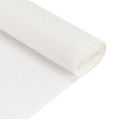 2pcs Crepe Paper Rolls DIY Decoration 8ft Long 20 Inch Wide, White
