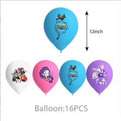 K-Pop Birthday Party Decorations Kit 51PCS Banner Balloons Cake & Cupcake Topper
