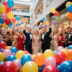 120 Balloons Rainbow Thickened 12 Inch, Assorted Color Latex Balloons Made Wi…