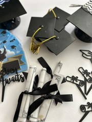 Graduation Party / Cake Decorations Supplies Bundle Table Cake Decor
