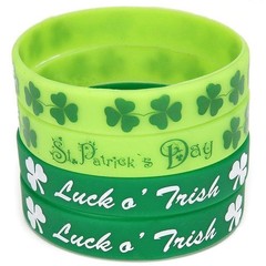 Moon Boat 74PCS St. Patrick’s Day St Bracelets, Multicolored