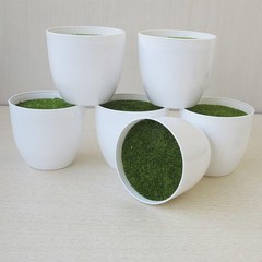 Artificial Floral Arrangement in Pot for Home Table Decor Living Room Office
