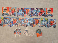 Miami Dolphins Party Supplies Set Birthday Decor Banner Toppers US Sellers!