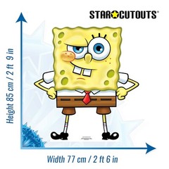 SpongeBob SquarePants Cardboard Cutout / Standee / Standup 85cm x 77cm