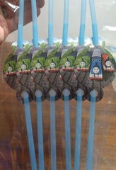 Thomas and Friends Birthday Party Decor Forks Spoons Straws