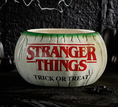 Stranger Things Trick Or Treat Halloween Candy Bowl Sweets Popcorn Made Dolomite