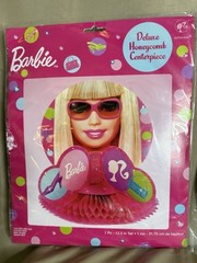 Barbie Birthday Party Decorations Dangling Cutouts & Centerpiece Decor