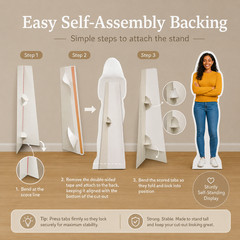 Personalised Life Size Cardboard Cutout Custom Standee Party Prop + FREE Mini