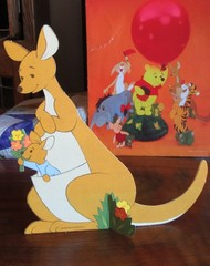 Winnie the Pooh Centerpiece Party Table Decoration Vintage Hallmark Missing Pooh