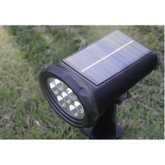 Outdoor Waterproof Solar Spot Light 7LED 10LED for Lawn Garden Warm White RGB