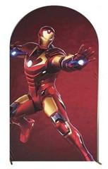 Avengers Super Hero Theme Arch Backdrop Cover Birthday Background Decorations