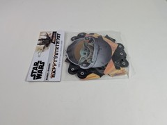 Star Wars Mandalorian Happy Birthday Banner Party Decoration Baby Yoda Cardboard