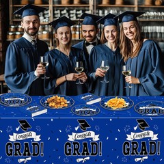 122 Pcs 2026 Graduation Decorations Serves 30, Graduation Party Plates and Napki