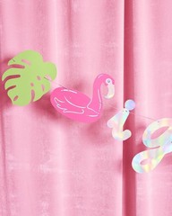 Text Banner Blue Iridescent Foil 6 Ft Party Decorations for Girls