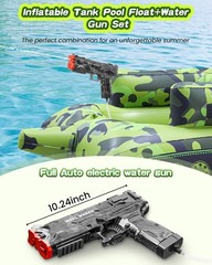 Automatic Electric Water with Pool Floats,Funny Inflatable Tank Pool Floaties…