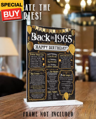 60th Birthday Party Decorations for 60th Birthday (Sixty) – Remembering The Year