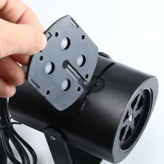 Halloween Christmas LED Laser Light Projector Snowflake House Party Stage Decor