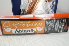 «Abigail» Personalized Graduation Decorations Kit by Creative Converting TF