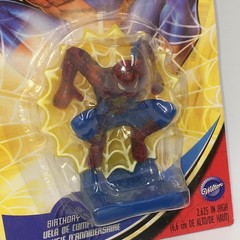 Spider Squatting Figure Man Birthday Candle By Marvel New Sealed Pack