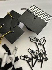 Graduation Party / Cake Decorations Supplies Bundle Table Cake Decor