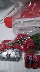 Vercraft I love You proposal petals LED tea light up letters heart balloons kit