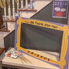 Friends Themed Party Decorations – Photo Booth Props for Friends TV Show Party