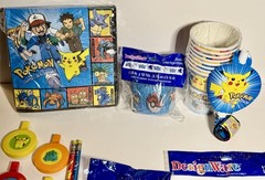 Vintage 1999-2000 Pokemon Birthday Party Supplies, Decorations, & Party Favors