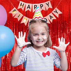 10 Pack Foil Curtain Backdrop Red Metallic Tinsel Foil Fringe Curtains Photo Boo