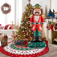 Christmas Balloons Party Decorations Indoor, 60 Inches Red Green Nutcracker F…